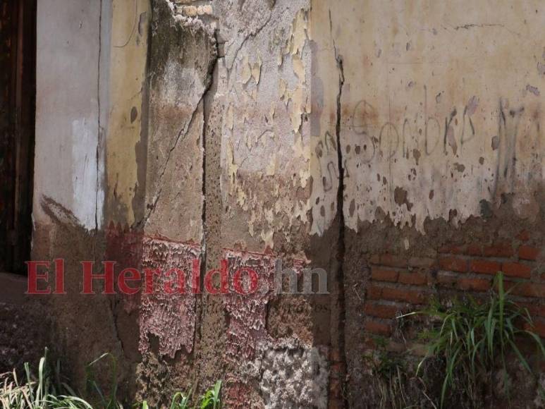 Imágenes de las zonas afectadas en la capital por las fuertes lluvias