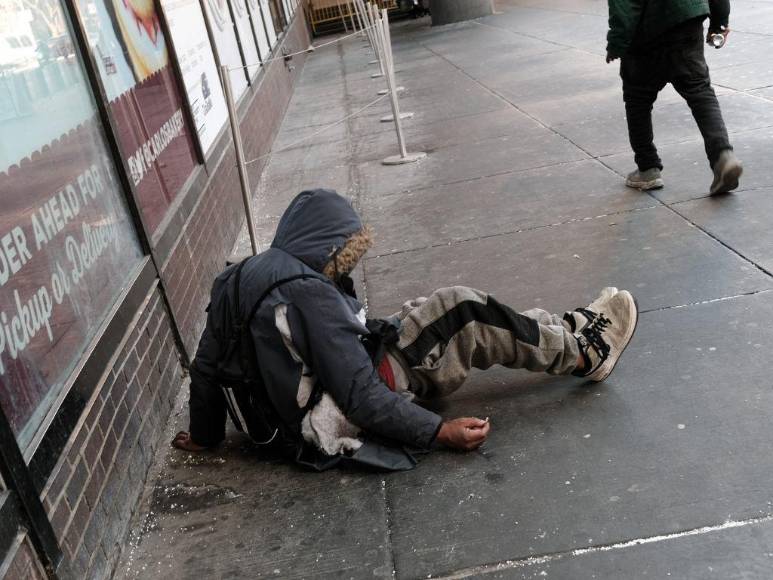La peligrosa vida de los indigentes en la ciudad de Nueva York (FOTOS)
