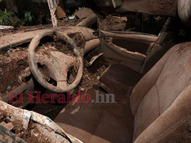 Imágenes de las zonas afectadas en la capital por las fuertes lluvias