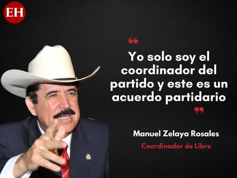 “Están tratando de dividir a Libre... déjenlos, que lo intenten”: las frases de “Mel” Zelaya tras acuerdo