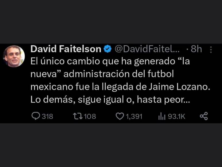 Así explotó Faitelson contra México y alabó el fútbol de Honduras