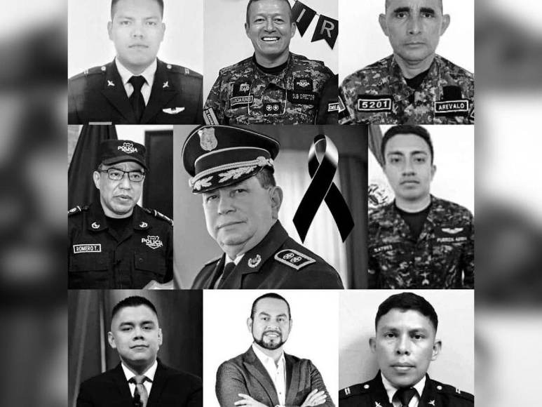 Primeras imágenes de la zona donde se accidentó helicóptero en El Salvador