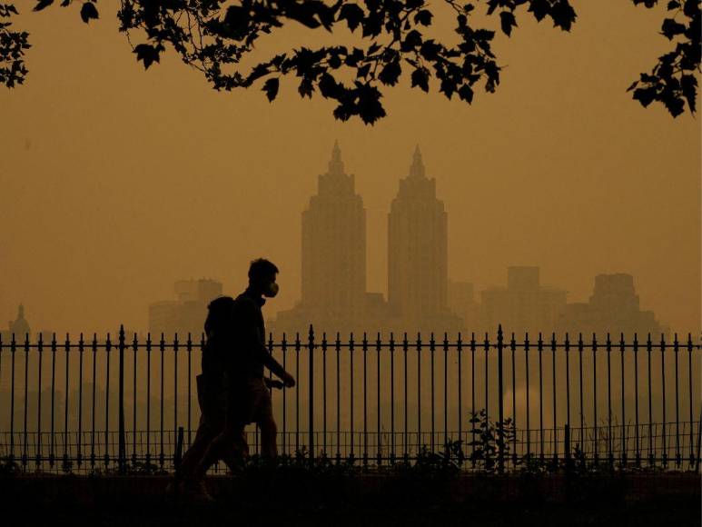Humo de los incendios en Canadá ya llegó hasta Noruega (FOTOS)