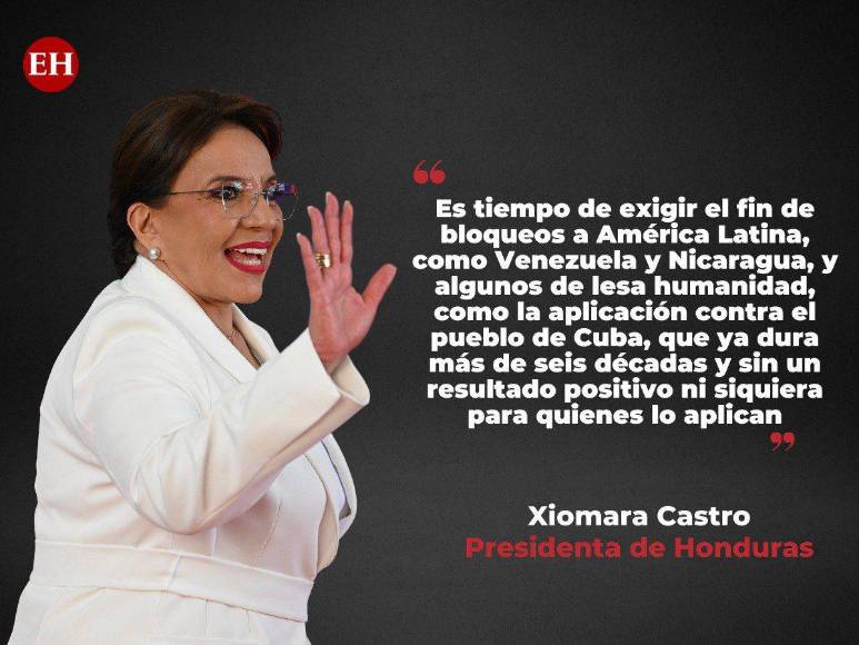“La aceptación de mi mandato se mantiene entre los cuatro más altas del continente”: Xiomara Castro en Cumbre Iberoamericana