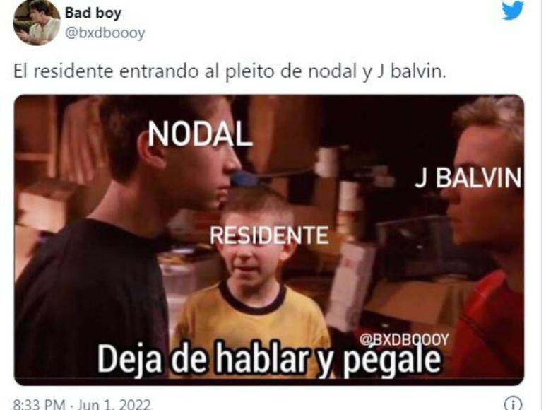 Pleito entre Christian Nodal y J Balvin desata lluvia de memes en redes sociales