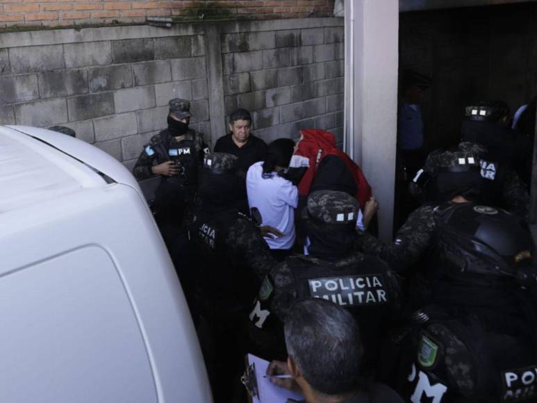 Así llegaron a audiencia presuntos pandilleros acusados de la muerte cinco jóvenes