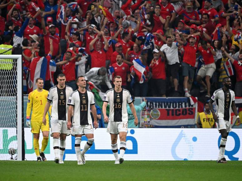 Las curiosidades del partido Costa Rica vs Alemania, que dejó sin sueño mundialista a ambos países
