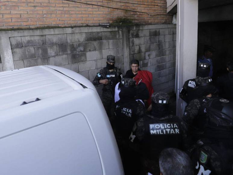 Así llegaron a audiencia presuntos pandilleros acusados de la muerte cinco jóvenes