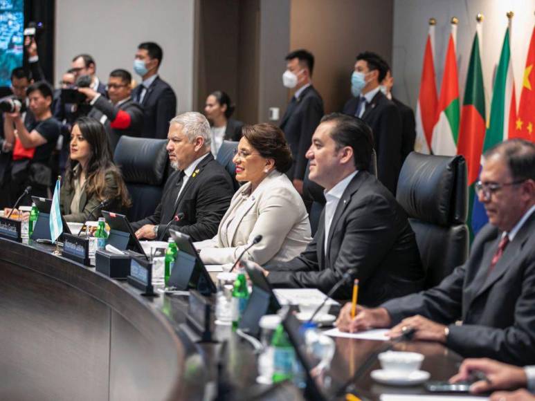 Reuniones con altos funcionarios y visita a Huawei: la agenda de la presidenta Xiomara Castro en China