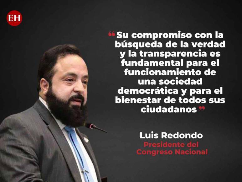 Las frases de Luis Redondo durante la entrega de los Premios Parlamentarios de Periodismo 2023