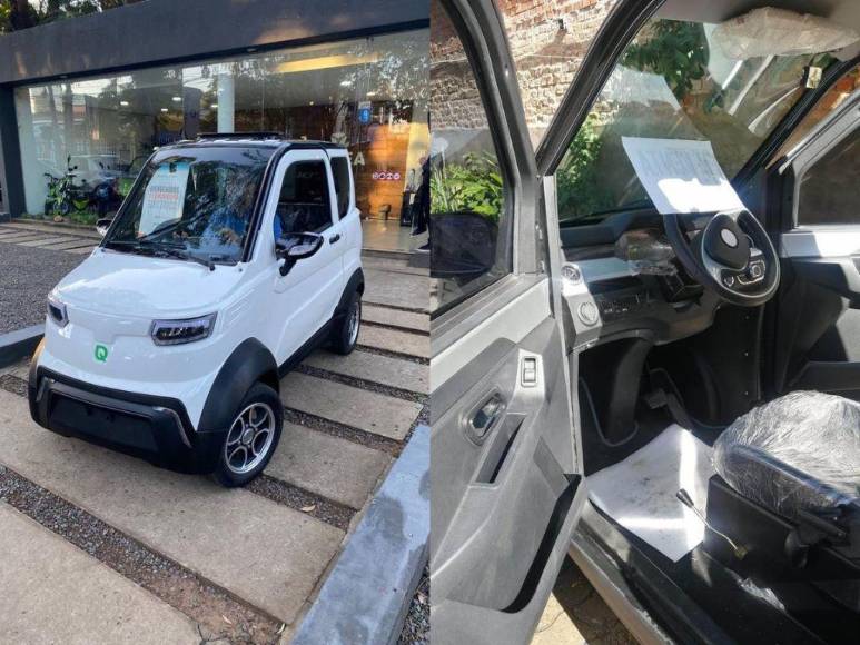 Eléctrico y tecnológico: así es el Quantum One E4, el auto más barato del mundo que ya se encuentra en Honduras