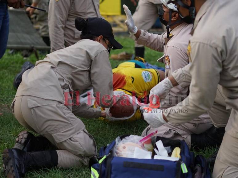 Conquista Azul y caos en las gradas: Lo que no se miró en TV de la final Motagua vs. Real España (FOTOS)