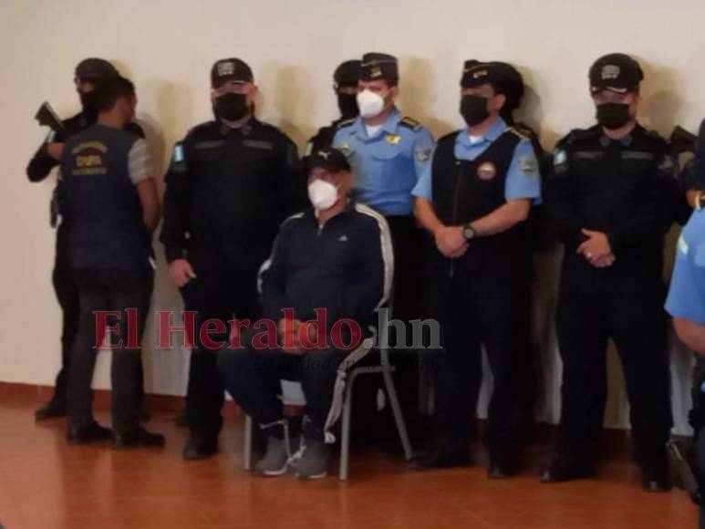 En imágenes: así fue la presentación del extraditable Juan Carlos ‘El Tigre’ Bonilla