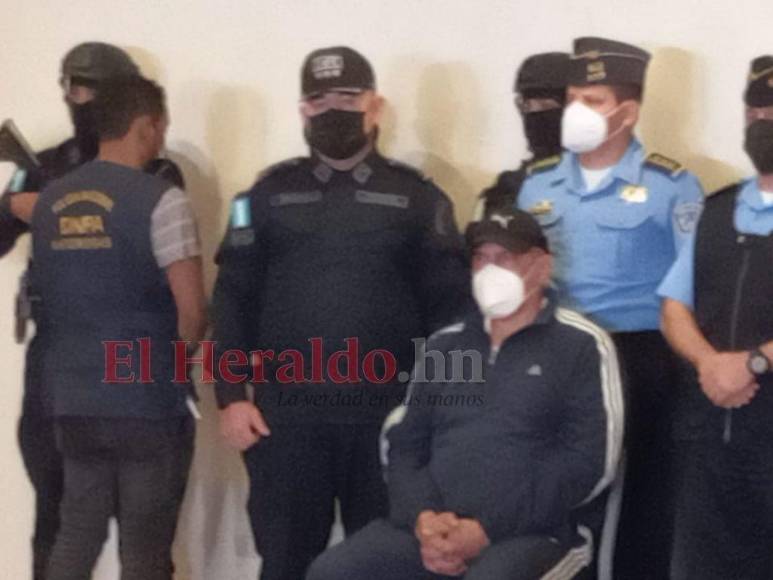 En imágenes: así fue la presentación del extraditable Juan Carlos ‘El Tigre’ Bonilla