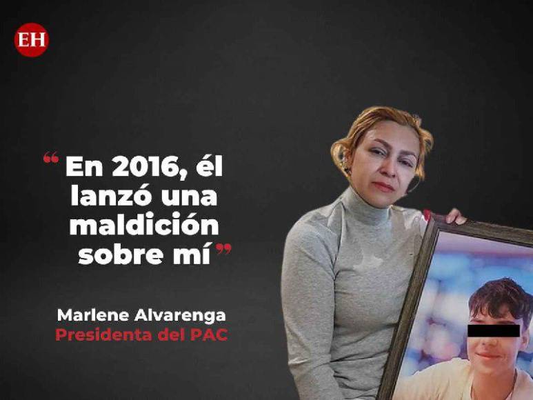 Las crudas frases de Marlene Alvarenga contra Salvador Nasralla por la muerte de su hijo