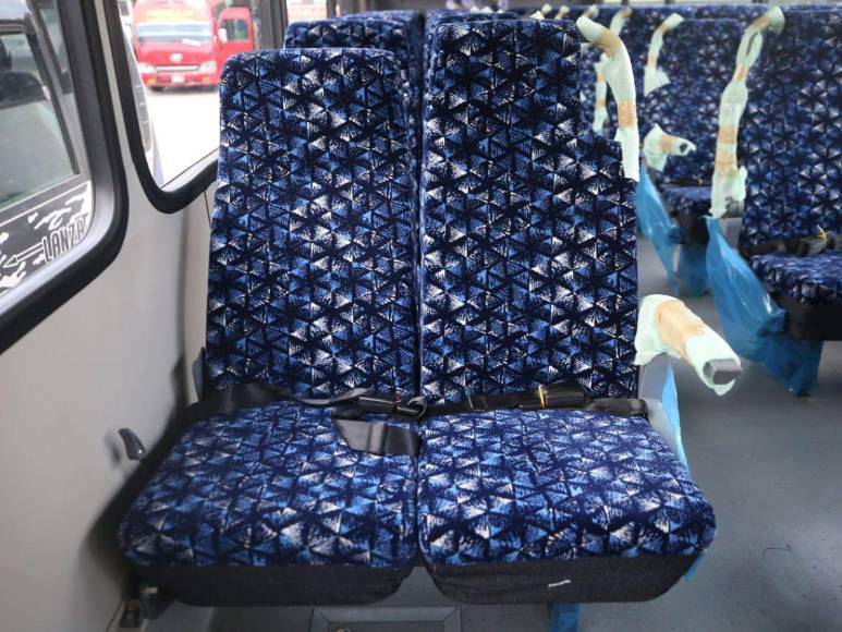 WIFI gratis, cámaras y asientos reclinables tienen los nuevos buses urbanos de la capital