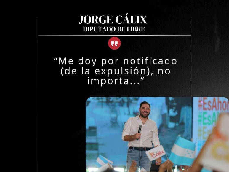 Frases de Jorge Cálix tras ser expulsado de Libre: “No importa”