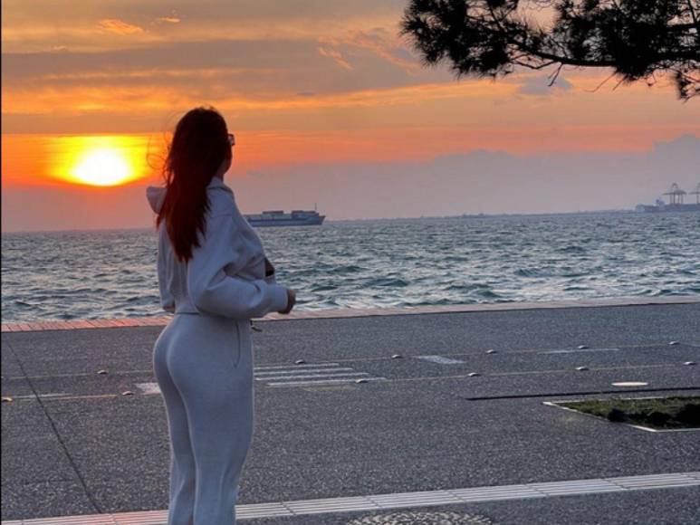 La novia de Luis Palma cumple su sueño: “ir a un partido de la Champions”