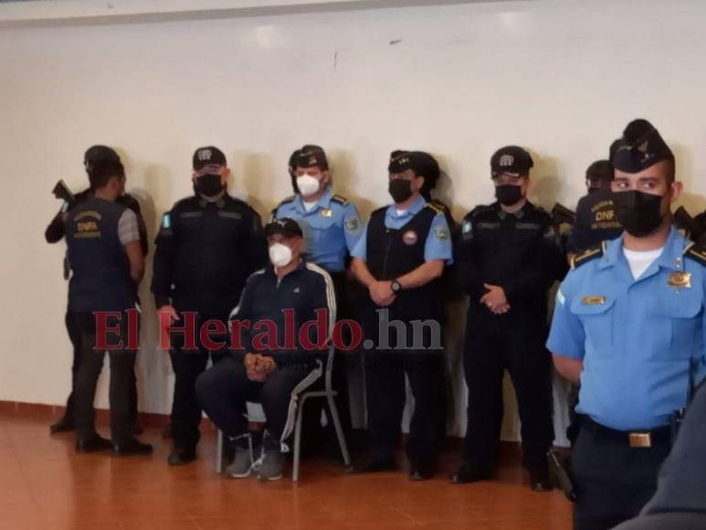 En imágenes: así fue la presentación del extraditable Juan Carlos ‘El Tigre’ Bonilla