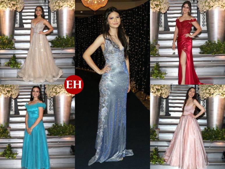 Cortes clásicos y colores pasteles predominaron en la prom night 2022 de La Estancia