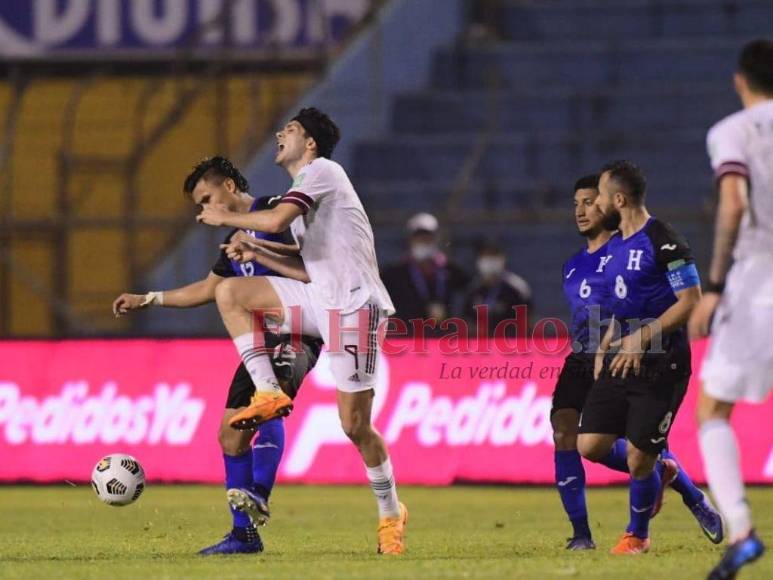 Tristeza catracha y celebración azteca: Las imágenes del triunfo de México ante Honduras