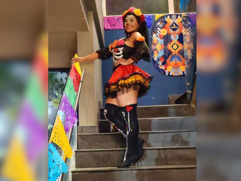 Milagro Flores se vuelve “Catrina” y deslumbra con su transformación