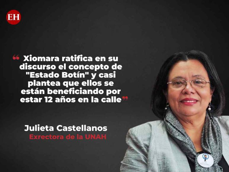 Las frases de Julieta Castellanos respaldando al CNA ante cuestionamientos desde el gobierno