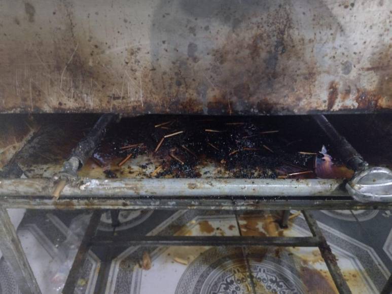 Cucarachas, gusanos y comida en mal estado: así hallaron restaurante en Choluteca