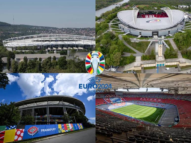 Estadios donde se jugará la Eurocopa 2024 ¿en cuál será la final?