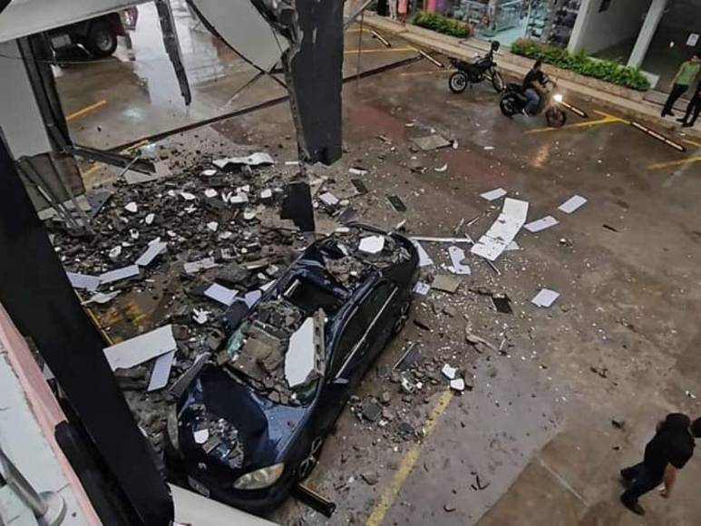 Fuertes daños luego de tormenta con granizo en Nueva Arcadia, Copán