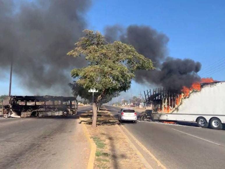 Intensos tiroteos y Culiacán sitiada: imágenes que dejó la captura de Ovidio Guzmán, heredero de “El Chapo”