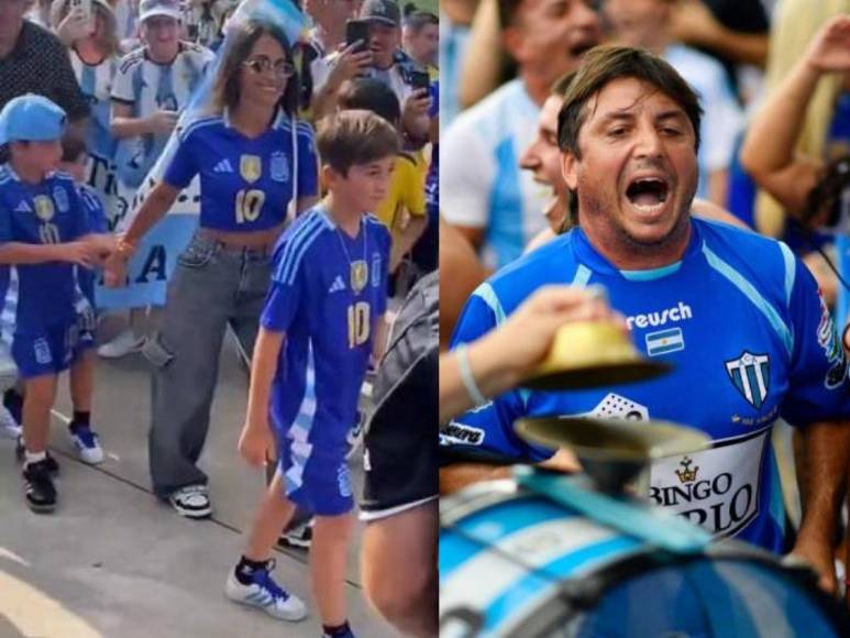 Copa América: ¡Ambientazo en la previa de Argentina y Ecuador! Antonela es sensación