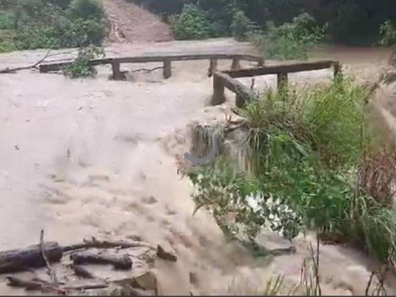 Comunidades incomunicadas, pérdidas y evacuaciones: el saldo de las lluvias en Honduras