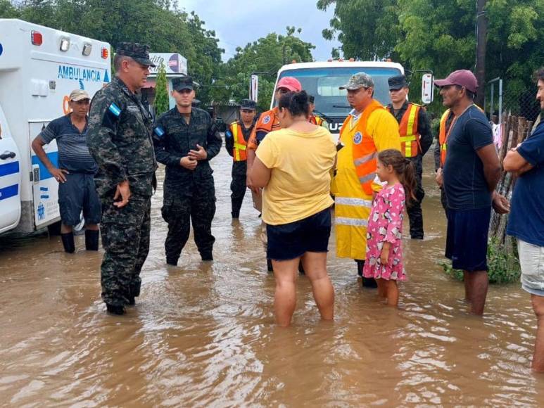 Comunidades incomunicadas, pérdidas y evacuaciones: el saldo de las lluvias en Honduras