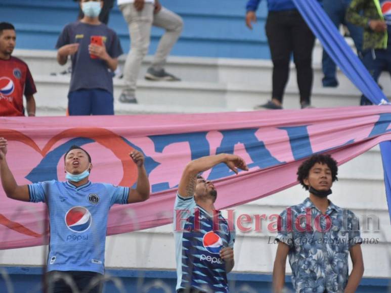 Apoyo, optimismo y presión: El ambiente festivo en el Motagua - Vida por el pase a semifinales