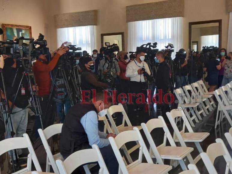 Con expectativas de resolver crisis, así fue el ambiente en reunión entre Mel Zelaya y Jorge Cálix (FOTOS)