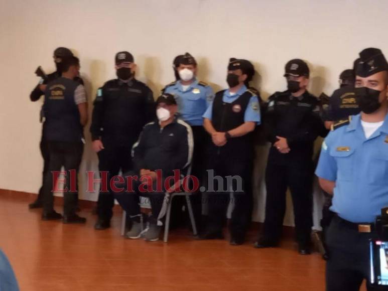 En imágenes: así fue la presentación del extraditable Juan Carlos ‘El Tigre’ Bonilla