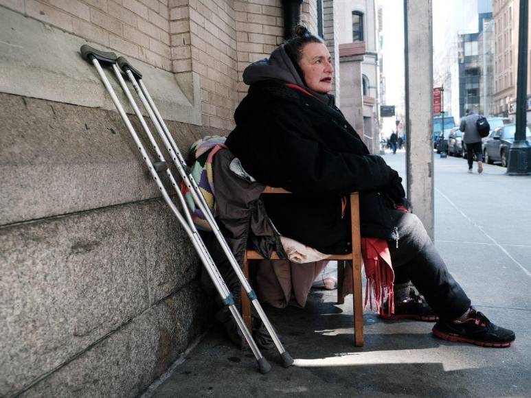 La peligrosa vida de los indigentes en la ciudad de Nueva York (FOTOS)