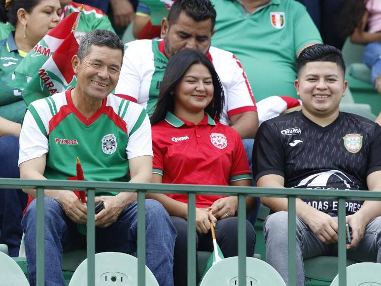 Las bellas hondureñas que engalanan el Motagua vs Marathón