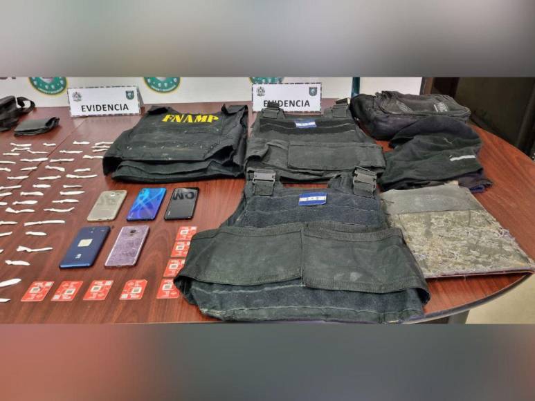 Capturan a cinco presuntos cabecillas de la Pandilla 18 en Chamelecón