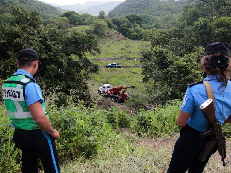 Así fue el trágico accidente vial que dejó 16 muertos en Nicaragua (Fotos)