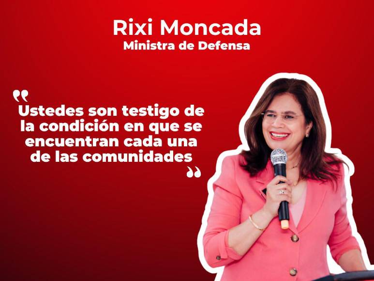 Rixi Moncada: “Soy víctima del golpe de Estado junto a mi familia”