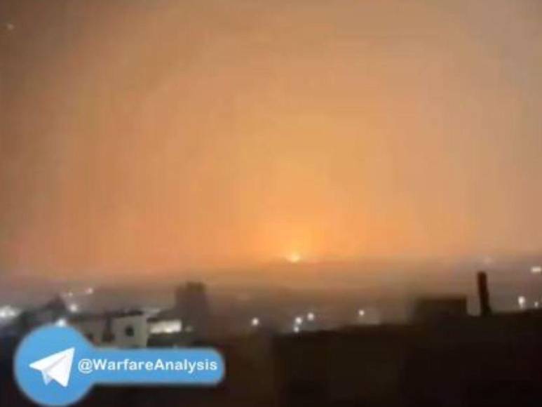 Primeras imágenes del ataque aéreo de Irán contra Israel