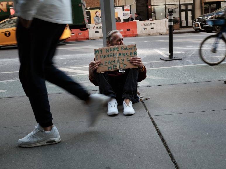 La peligrosa vida de los indigentes en la ciudad de Nueva York (FOTOS)