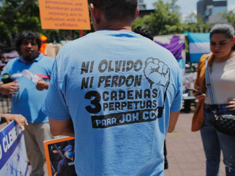 Así se vivió el ambiente en Nueva York tras la sentencia de Juan Orlando Hernández