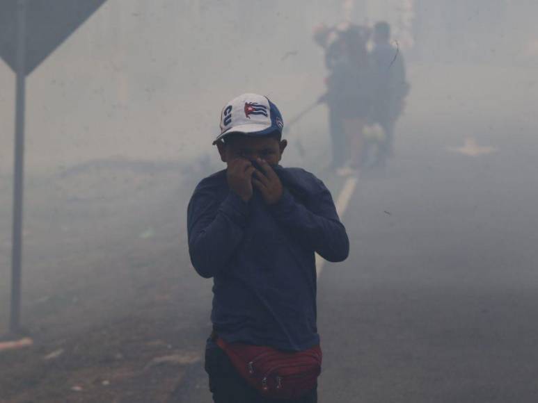 Incendio forestal destruye hectáreas de bosque y provoca una intensa capa de humo en Zambrano