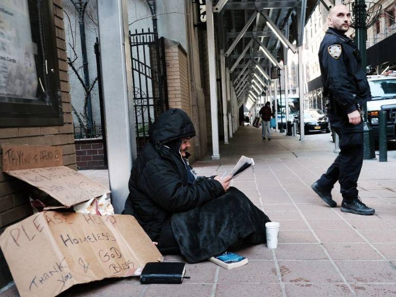 La peligrosa vida de los indigentes en la ciudad de Nueva York (FOTOS)