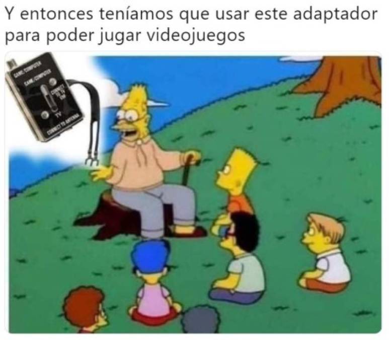 Los mejores memes: Los recuerdos del abuelo Simpson nos hacen sentir viejos