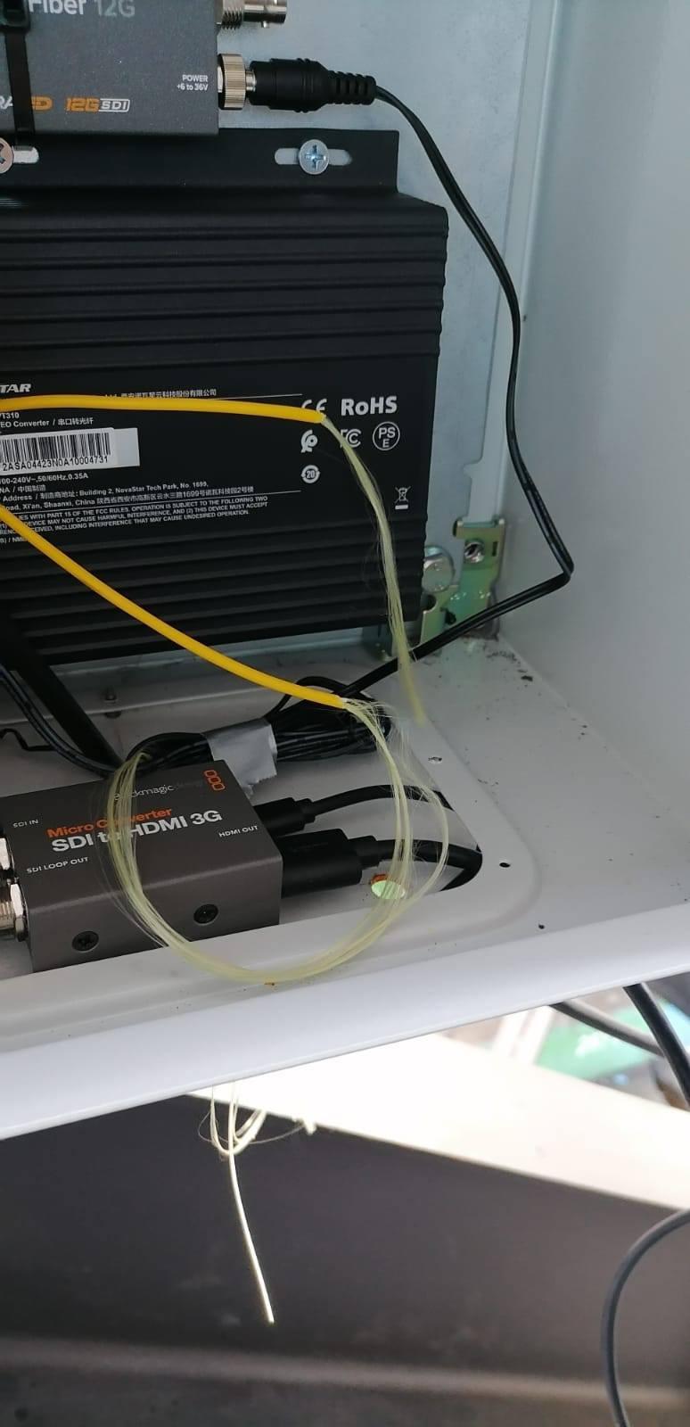 ¡Vandalismo! Dañan nueva pantalla LED del estadio Nacional de Tegucigalpa