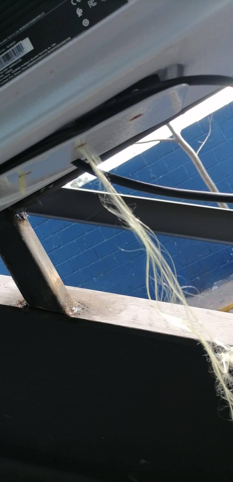 ¡Vandalismo! Dañan nueva pantalla LED del estadio Nacional de Tegucigalpa